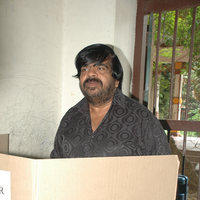 T. Rajendar - Kollywood Celebrities Cast Their Votes - Pictures